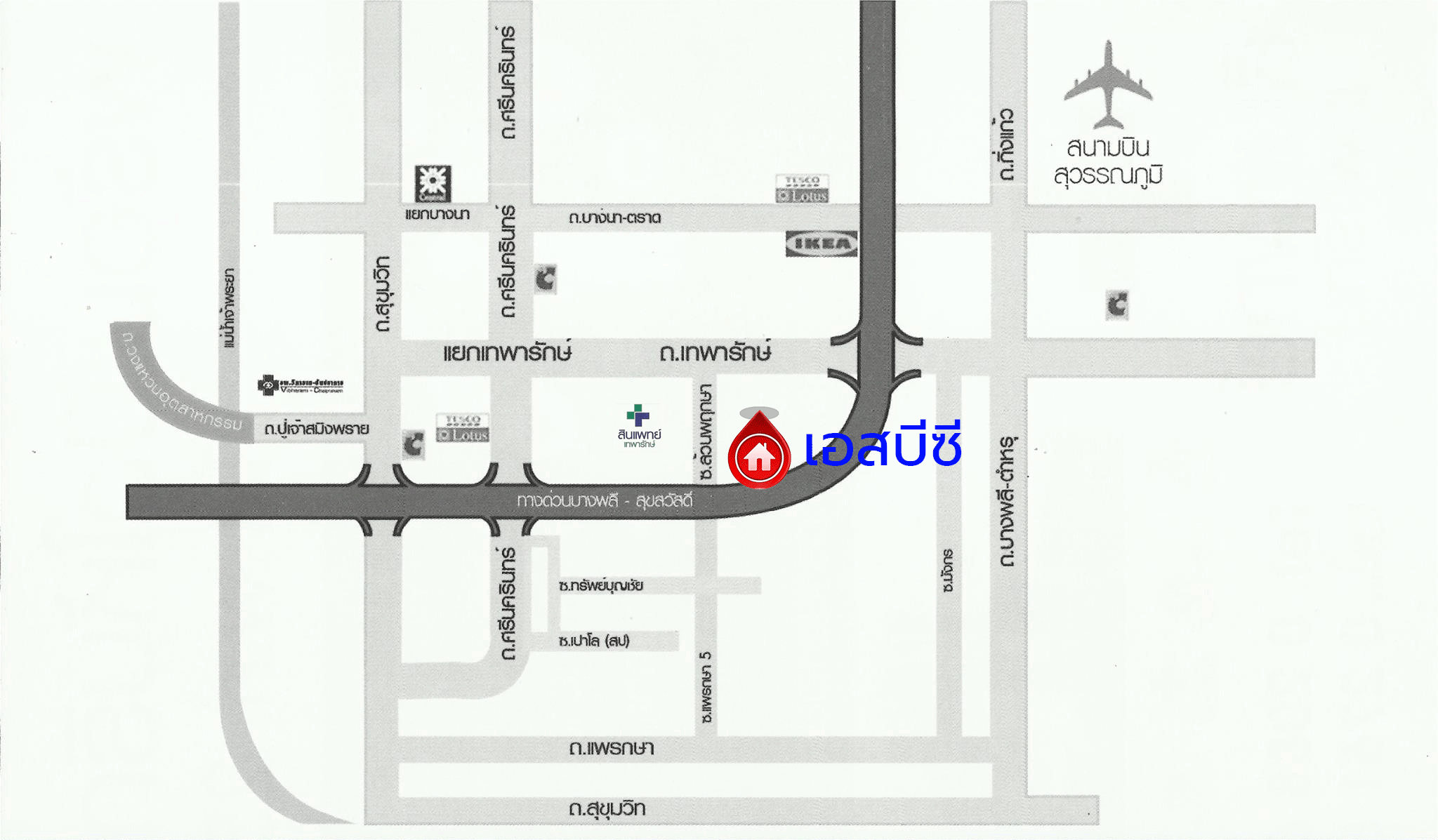 *****อาคารพาณิชย์มือสอง โครงการ เอสบีซี เทพารักษ์96 เนื้อที่เยอะถึง 24.7 ตร.ว. พื้นที่ใช้สอย 240 ตร.ม. ฟังก์ชัน 3 ห้องนอน 3 ห้องน้ำ 1 ที่จอดรถ บนทำเลติดถนนเทพารักษ์ เดินทางสะดวก ใกล้จุดขึ้นทางด่วน "กาญจนาภิเษก"